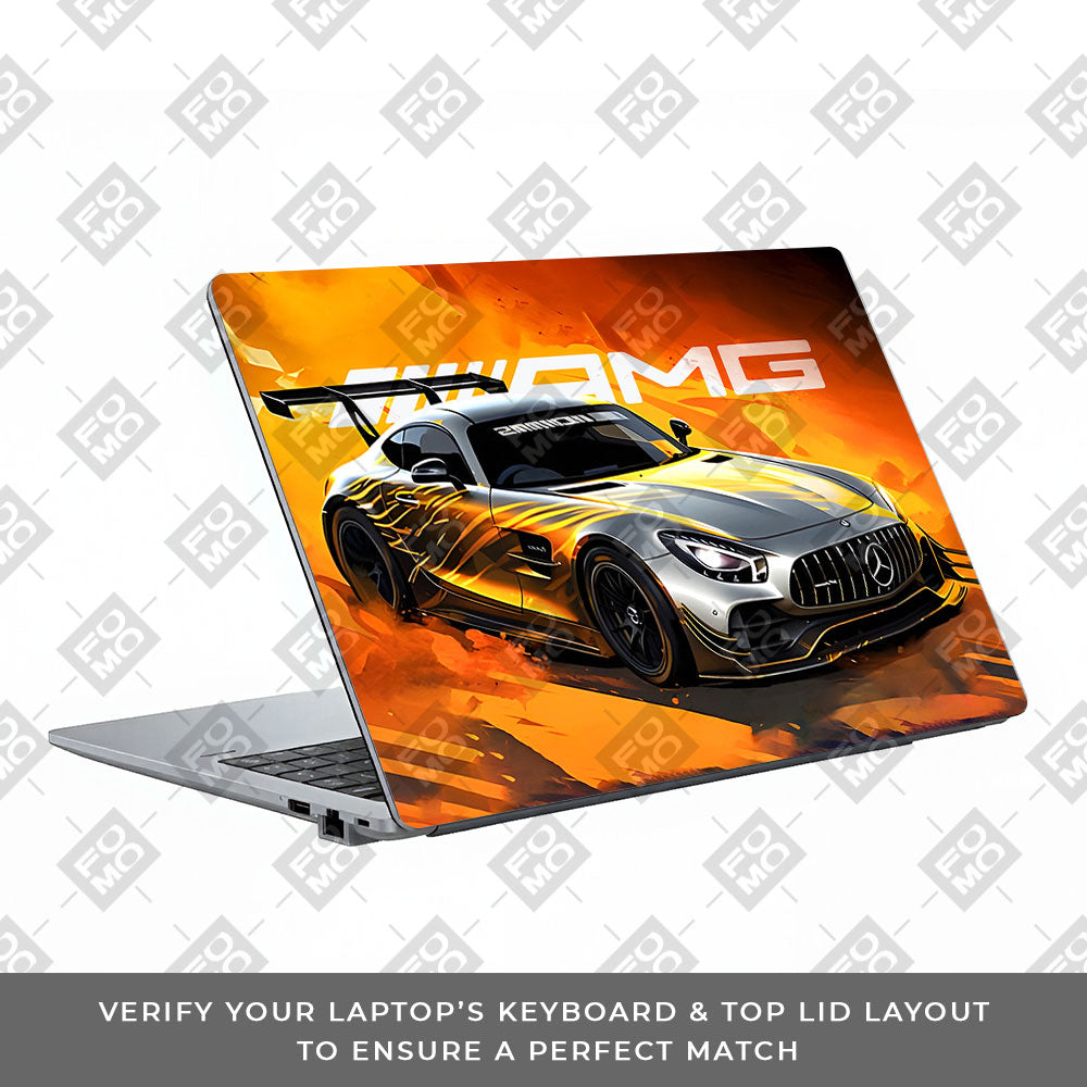Mercedes AMG GT Asus ExpertBook P1503 Laptop Skin