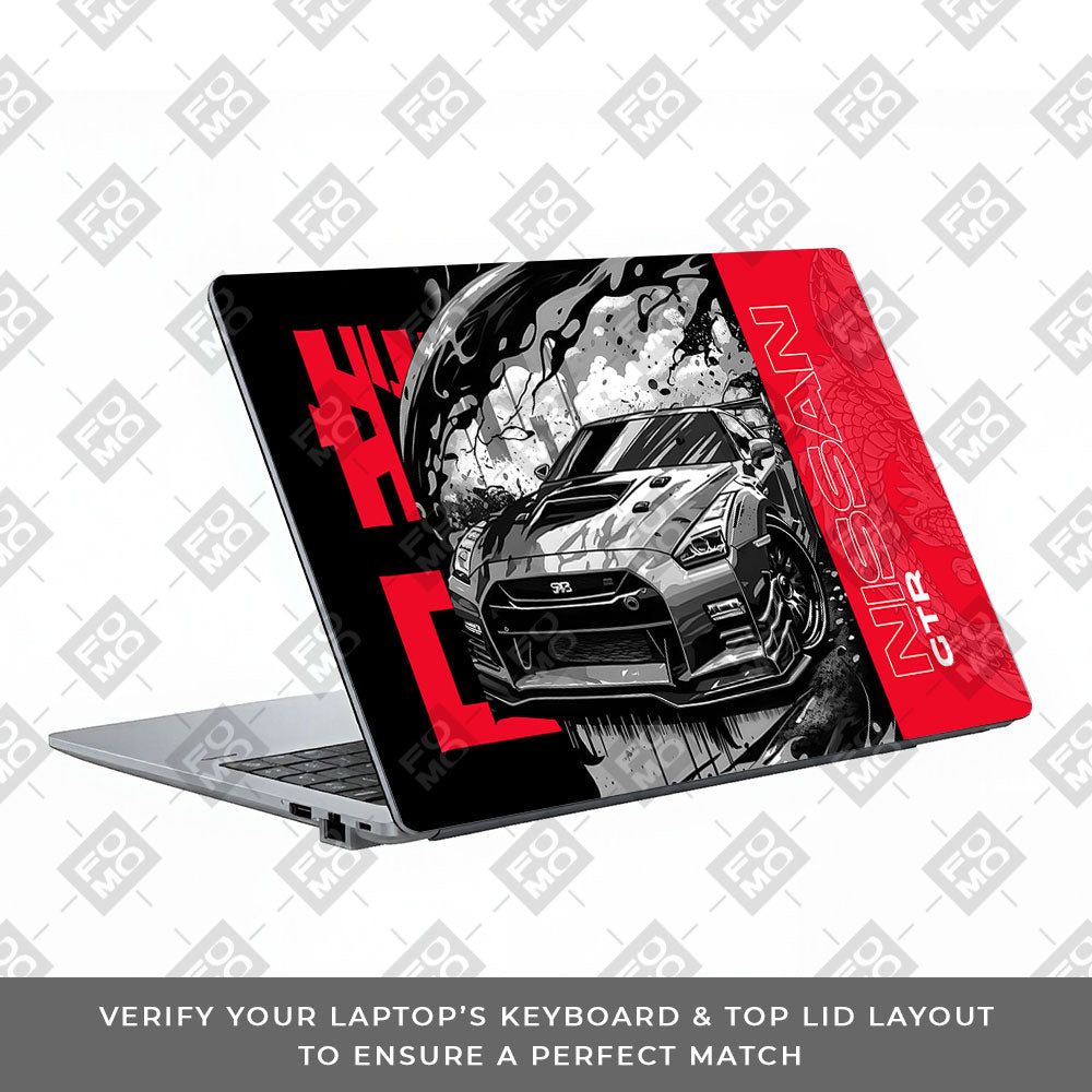 Nissan GTR Thrill Asus ExpertBook P1503 Laptop Skin