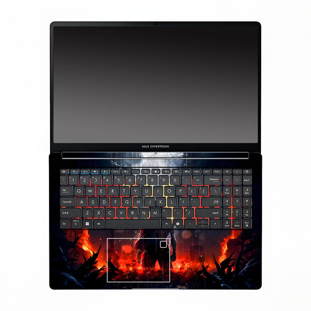 Monkey D. Luffy Blazing Red Asus ExpertBook P1503 Laptop Skin