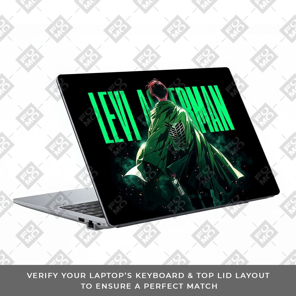 Levi Ackerman Stance Asus ExpertBook P1503 Laptop Skin
