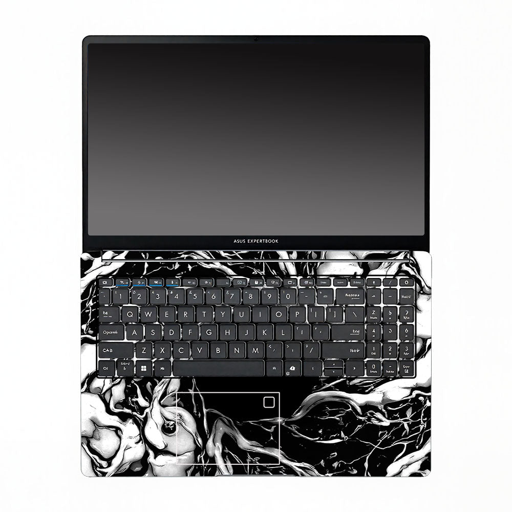 Spiderman Web Black Asus ExpertBook P1503 Laptop Skin