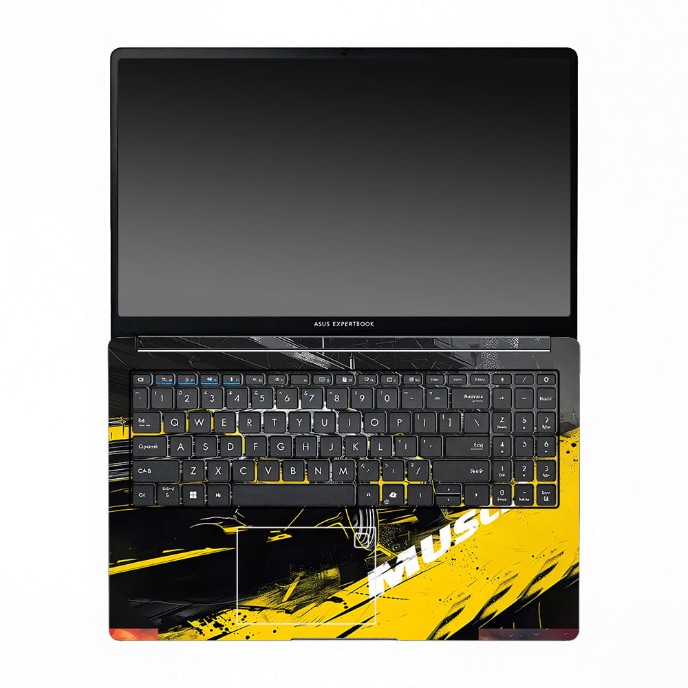 Black Muscle Asus ExpertBook P1503 Laptop Skin