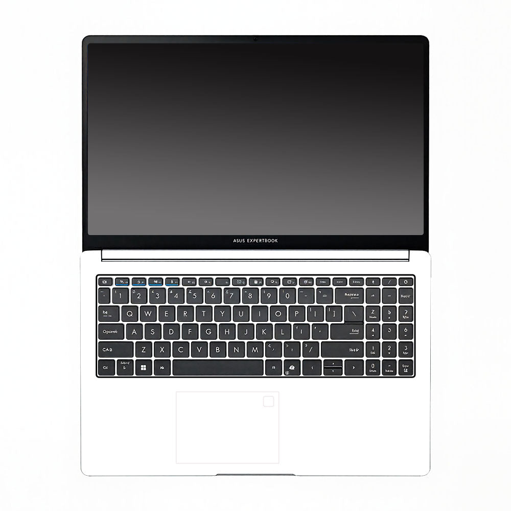 Textured White Asus ExpertBook P1503 Laptop Skin