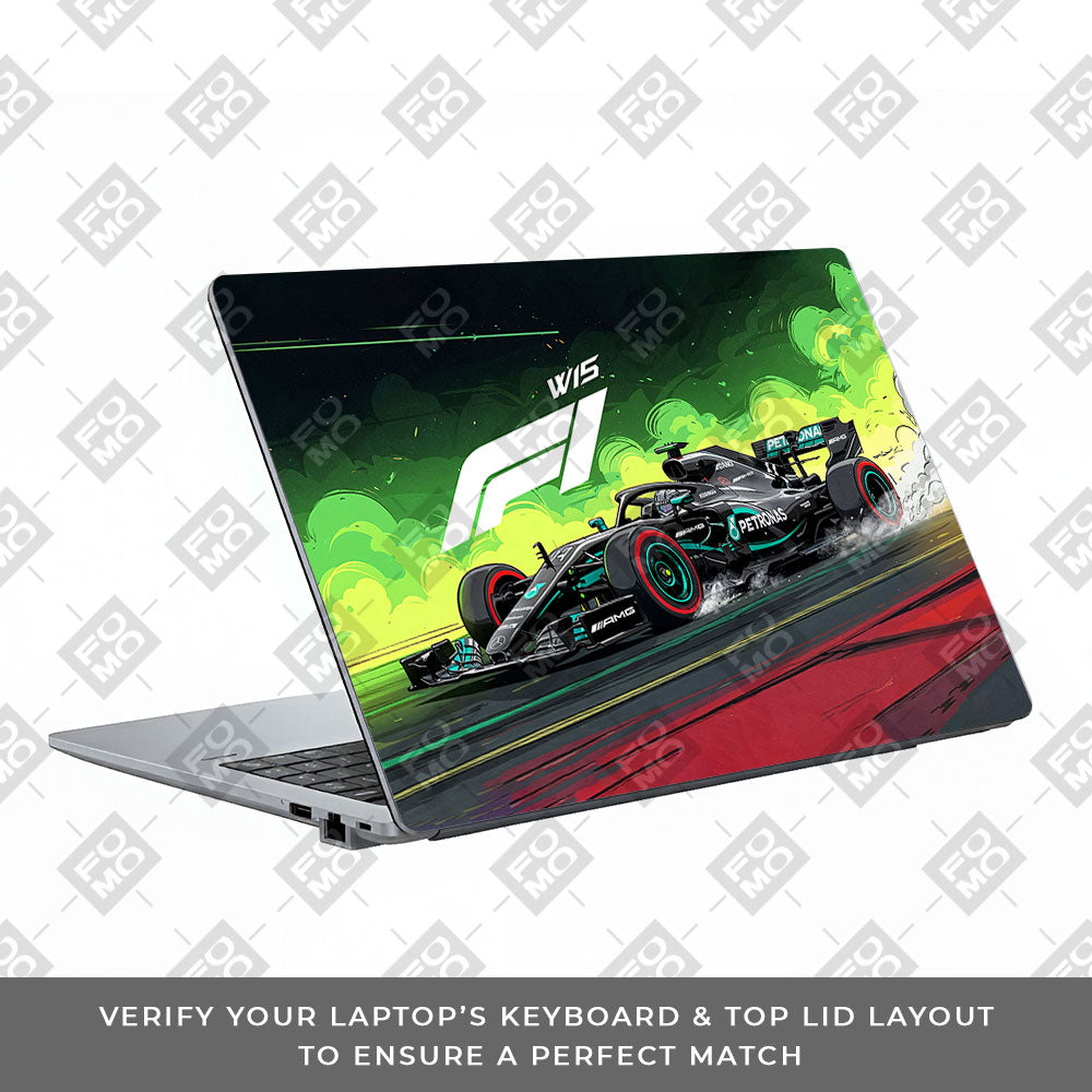 W15 F1 Red Bull x AMG Velocity Asus ExpertBook P1503 Laptop Skin