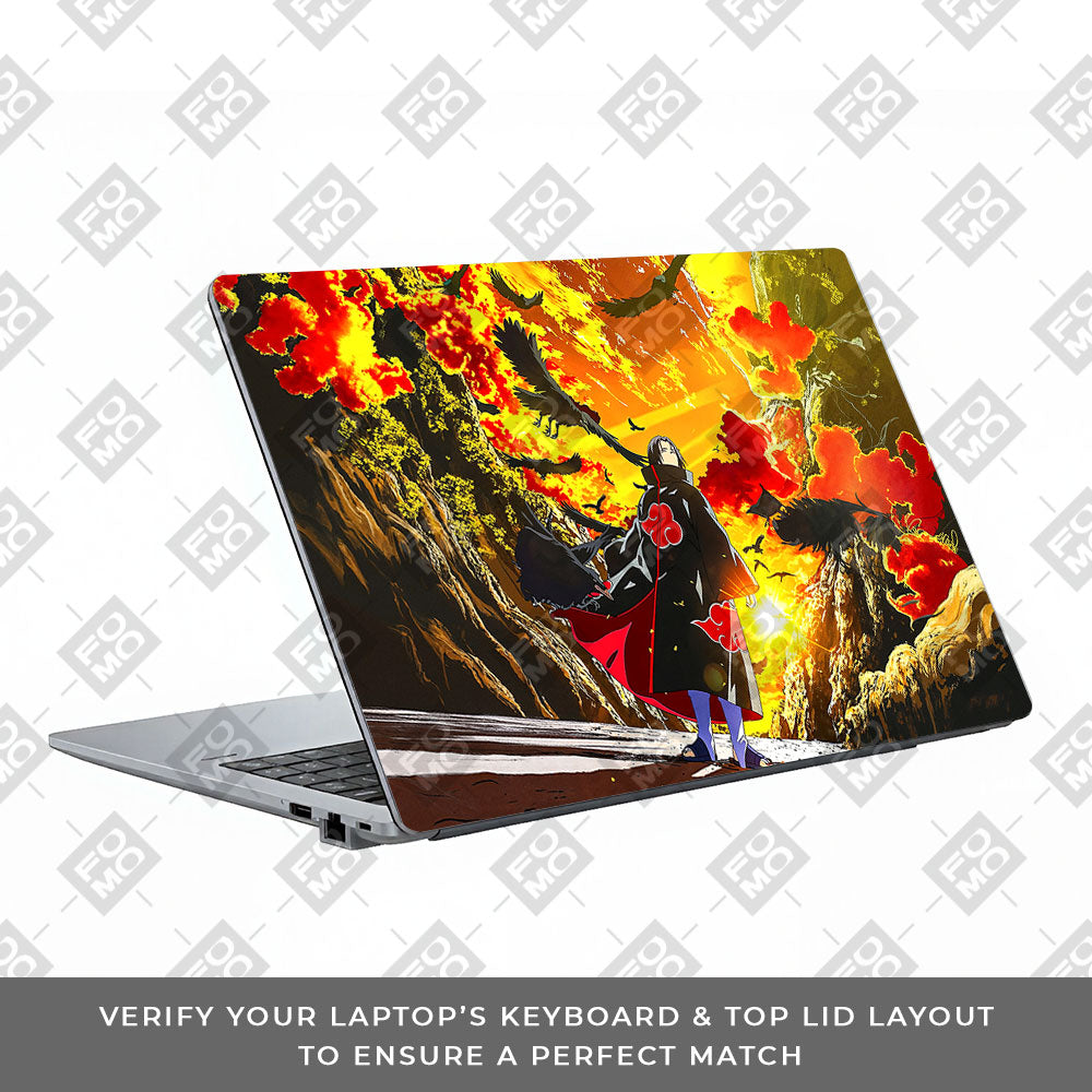 Itachi with Flock of Crows Asus ExpertBook P1503 Laptop Skin