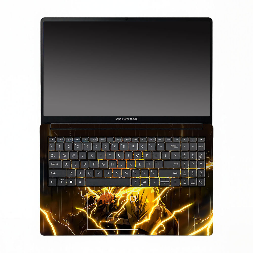 Thunder Soul Lightning Zenitsu Asus ExpertBook P1503 3D Laptop Skin