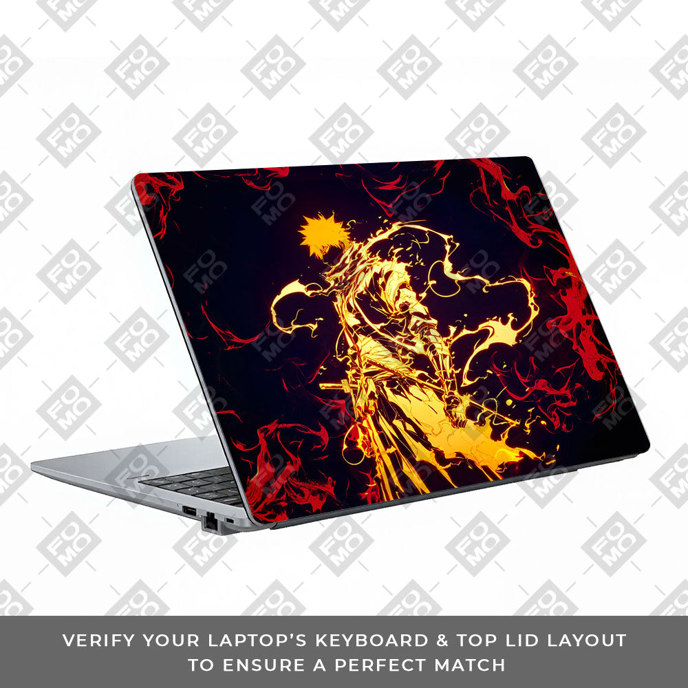 Bleach Ichigo Bankai Form Asus ExpertBook P1503 Laptop Skin