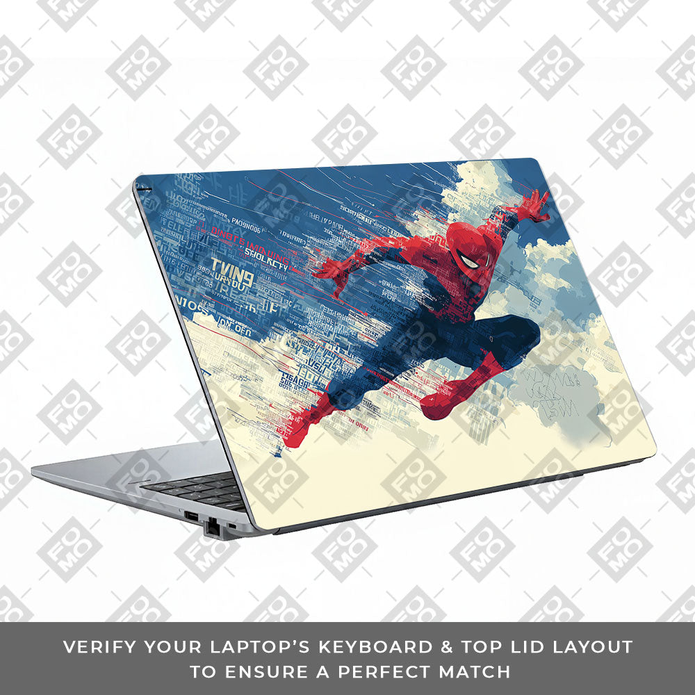 Spiderman Velocity Asus ExpertBook P1503 Laptop Skin