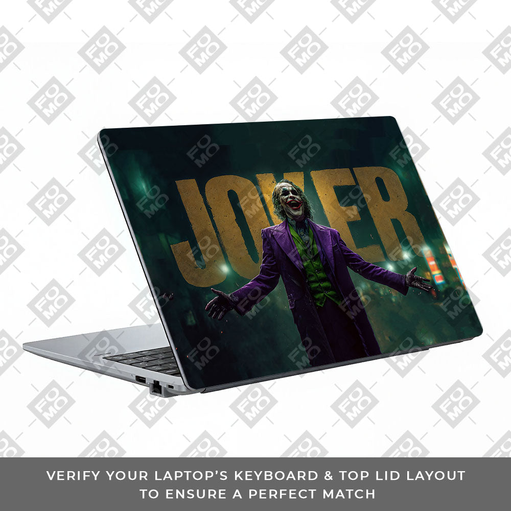 The Joker Chaos Asus ExpertBook P1503 Laptop Skin