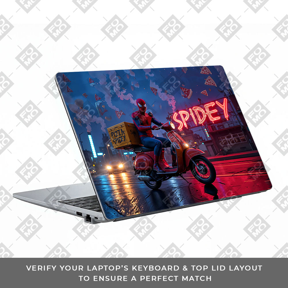 Pizza Spidey Asus ExpertBook P1503 Laptop Skin