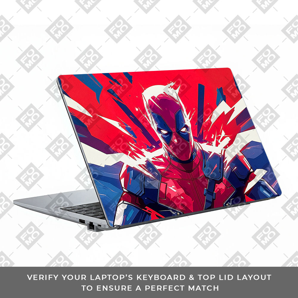 Deadpool Power Burst Asus ExpertBook P1503 Laptop Skin