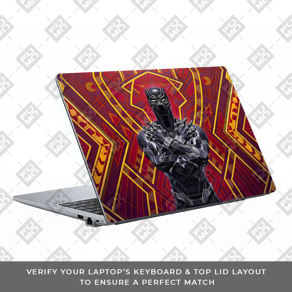 Wakanda Royal Power Asus ExpertBook P1503 3D Laptop Skin