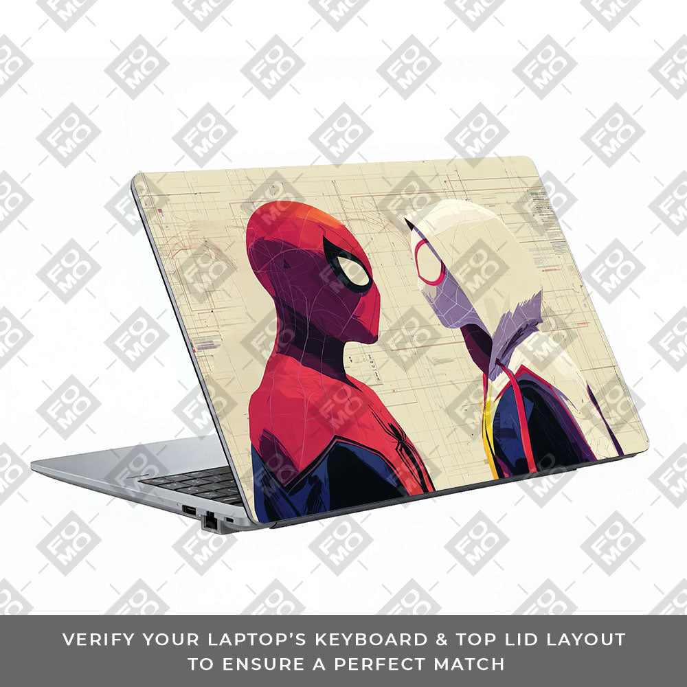 Spider Man X Spider Gwen Asus ExpertBook P1503 Laptop Skin