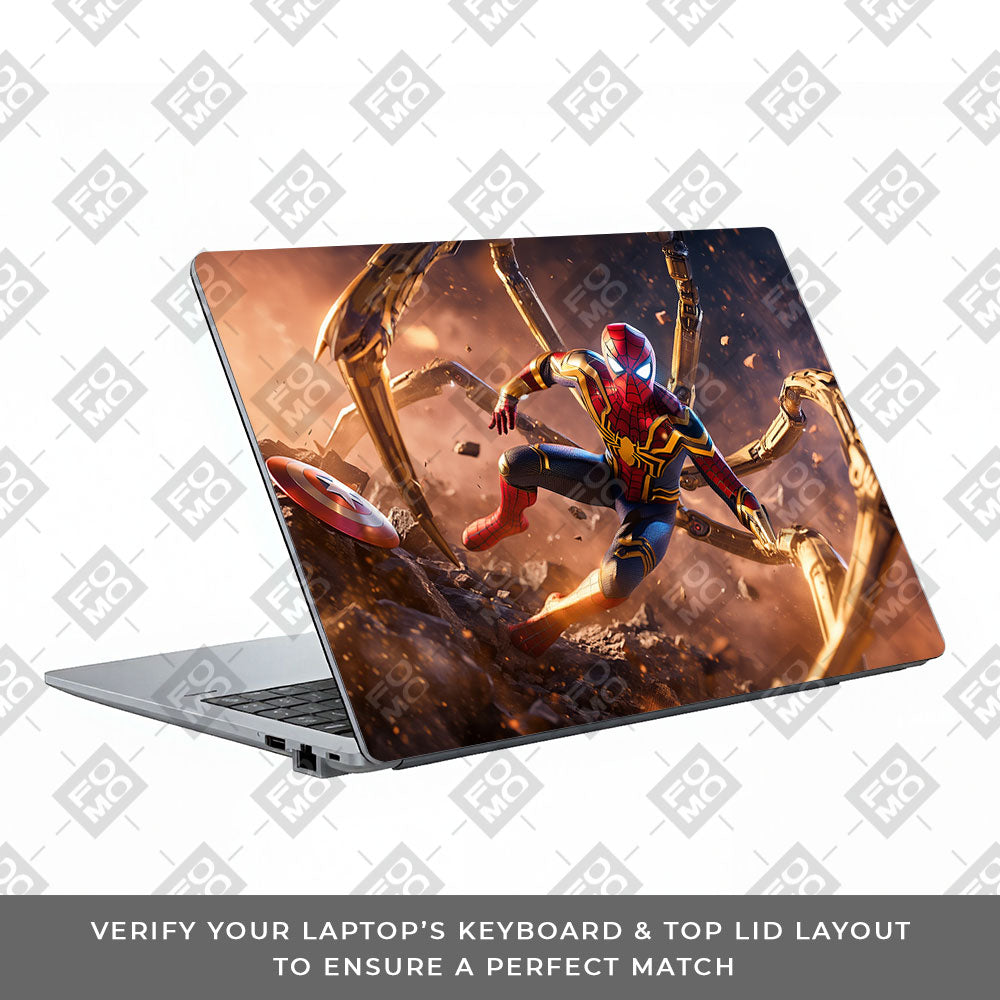 Spider Man Mech Arms Asus ExpertBook P1503 Laptop Skin