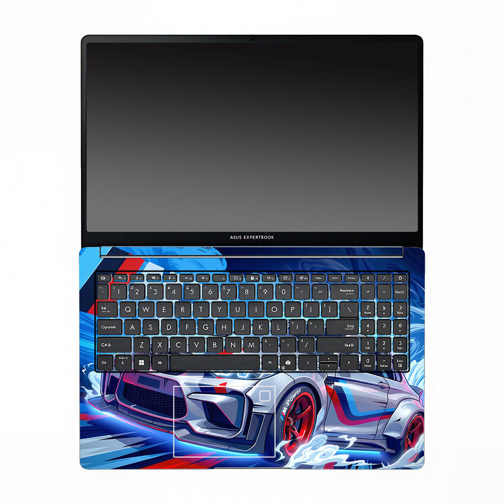 BMW M Performance Asus ExpertBook P1503 Laptop Skin