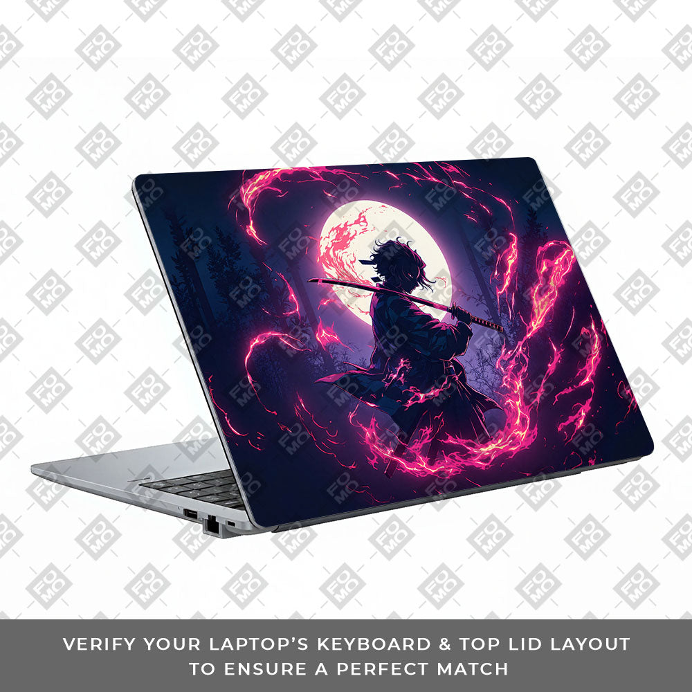 Tanjiro's Flame of Ember Asus ExpertBook P1503 Laptop Skin