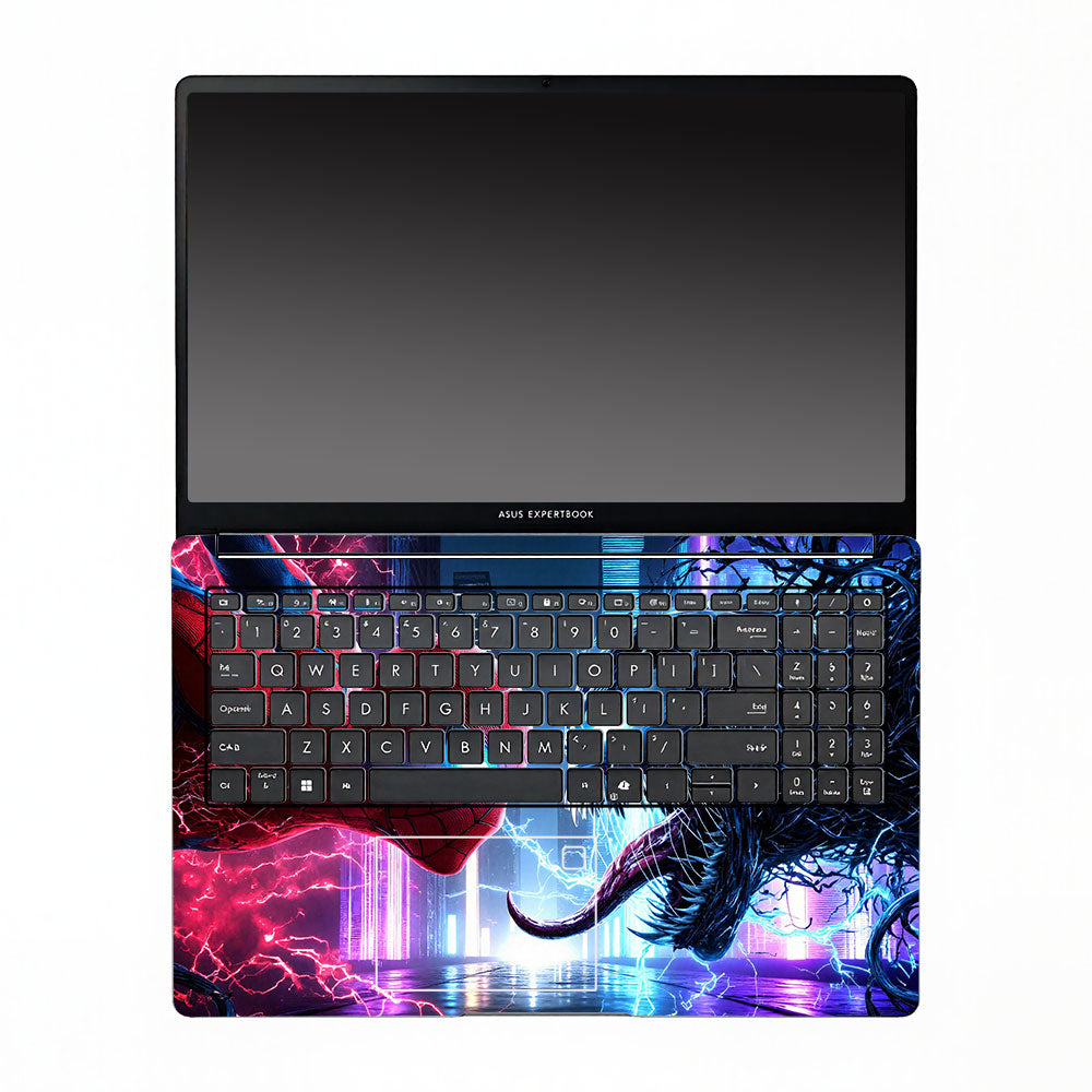 Spiderman vs Venom Showdown Asus ExpertBook P1503 Laptop Skin