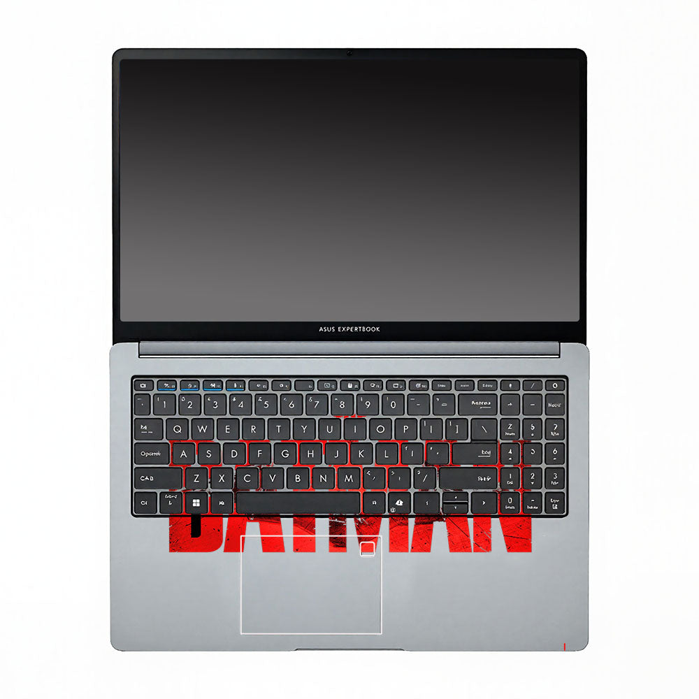 Transparent The Batman Asus ExpertBook P1503 Laptop Skin