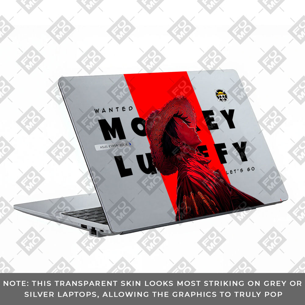 Transparent Pirate King Asus ExpertBook P1503 Laptop Skin