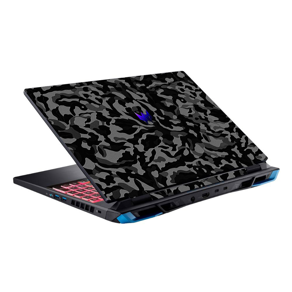 Black Camouflage Acer Predator Helios Neo 16 N22Q22B Laptop Skin