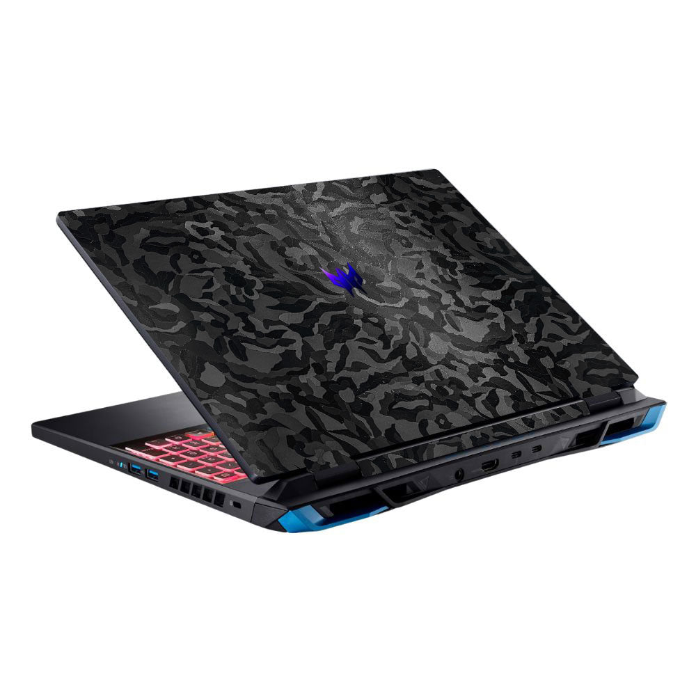 Textured Black Camouflage Acer Predator Helios Neo 16 N22Q22 Laptop Skin