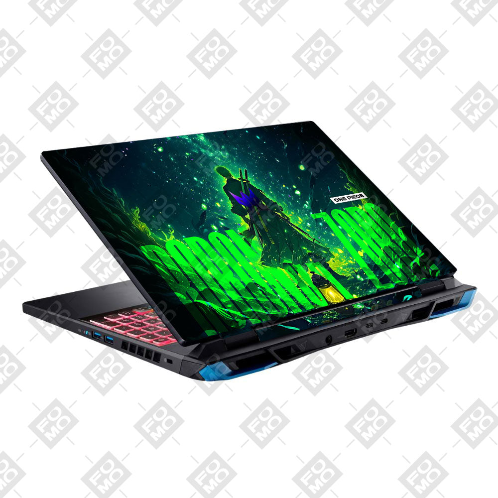 Roronoa Zoro Green Fury Acer Predator Helios Neo 16 N22Q22 Laptop Skin