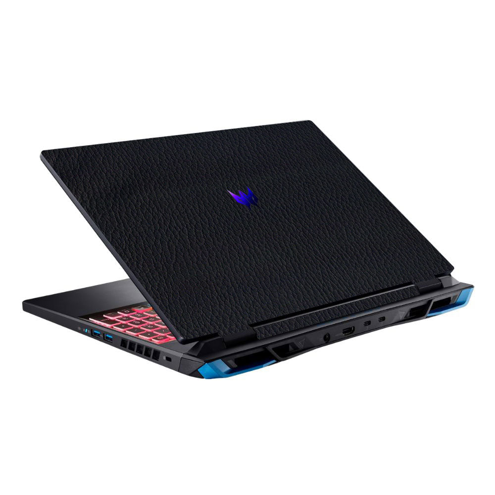 Textured Black Leather Acer Predator Helios Neo 16 N22Q22 Laptop Skin
