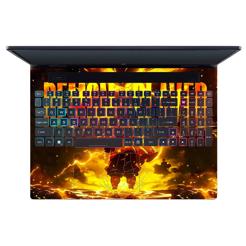 Zenitsu Lightning Strike Acer Predator Helios Neo 16 N22Q22 Laptop Skin