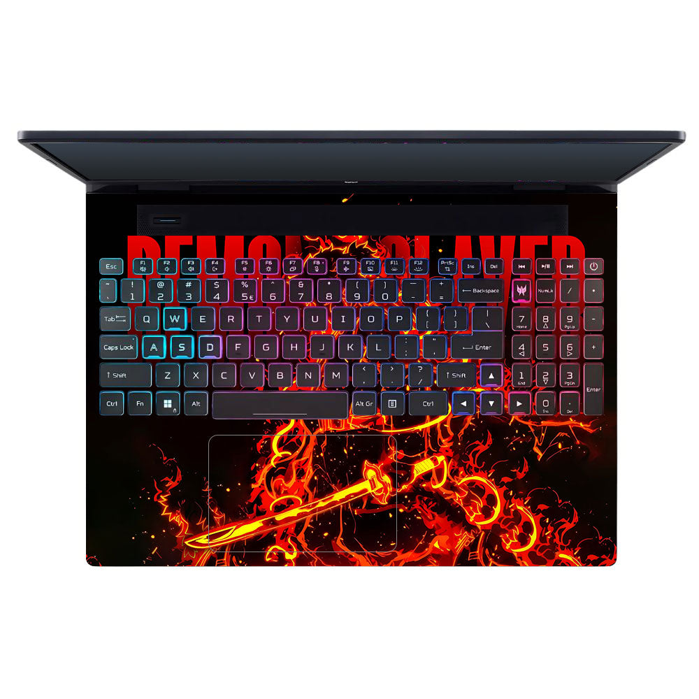 Rengoku Blazing Inferno Acer Predator Helios Neo 16 N22Q22 Laptop Skin