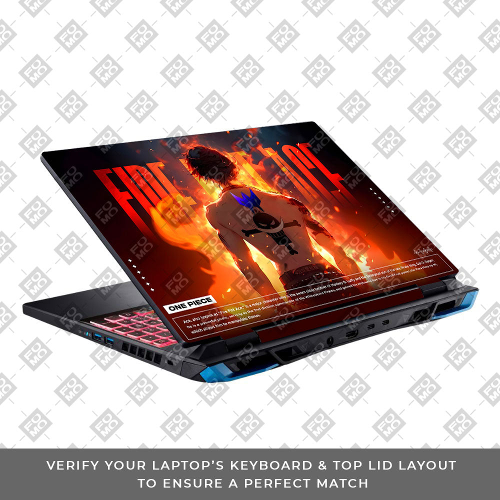 Fire Fist Ace Acer Predator Helios Neo 16 N22Q22 Laptop Skin