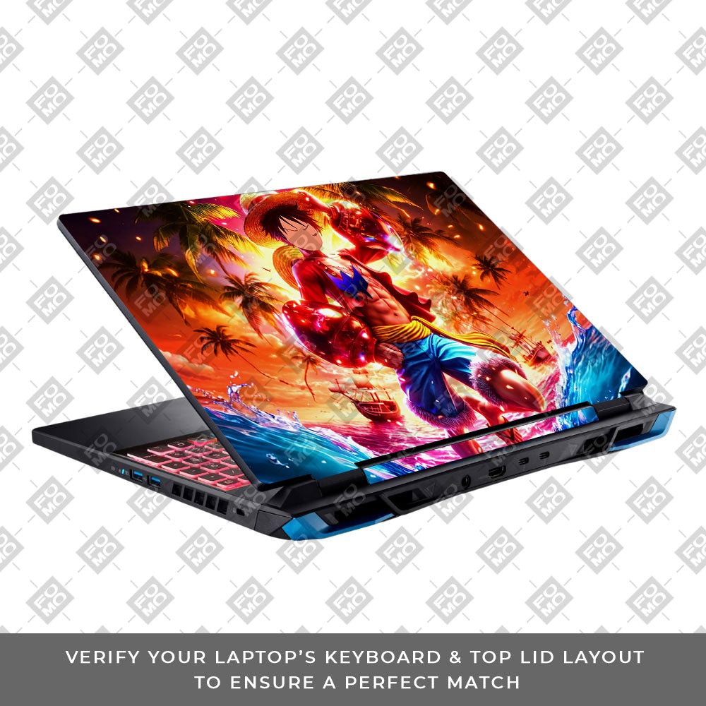 Luffy's Radiant Will Acer Predator Helios Neo 16 N22Q22 Laptop Skin