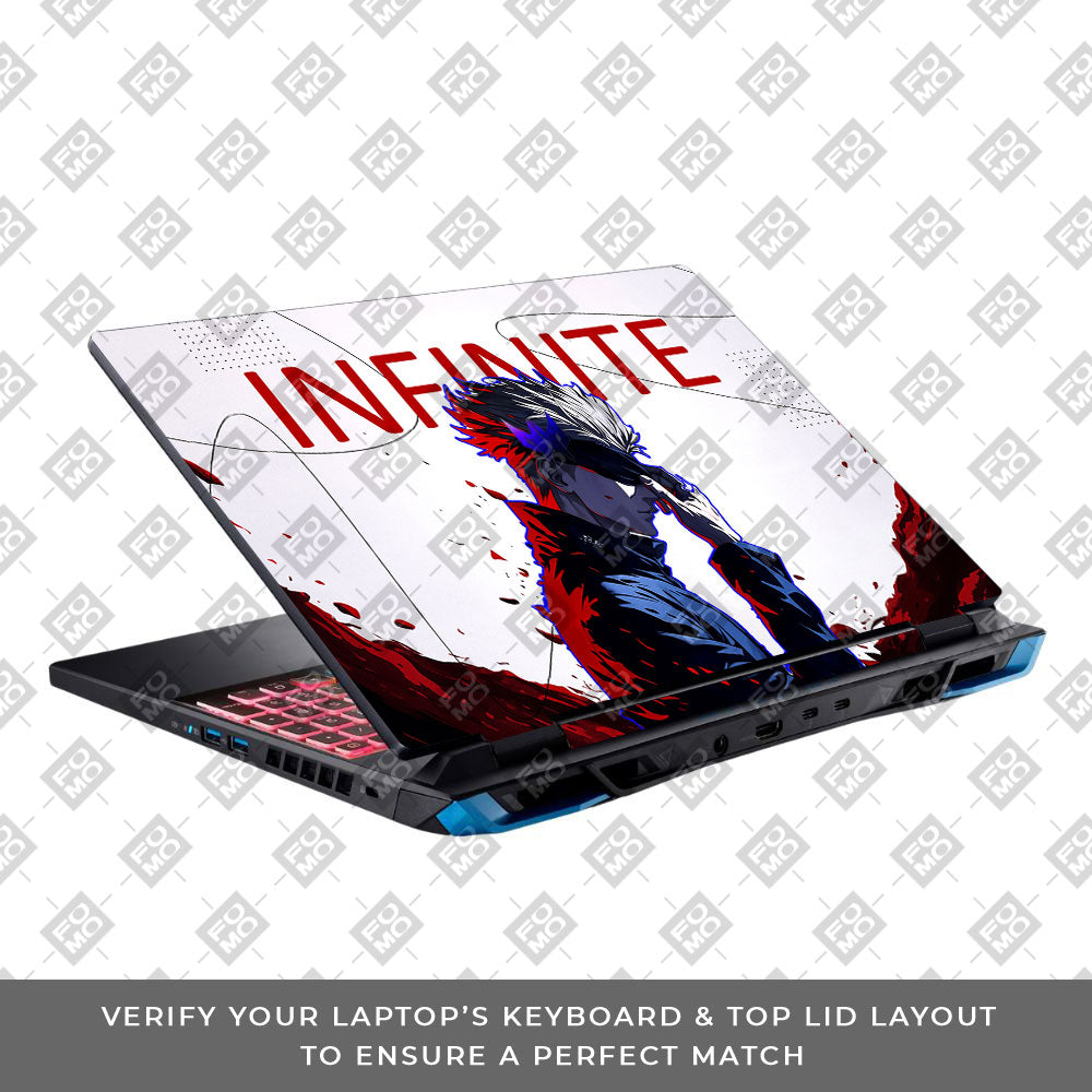 JJK Satoru Gojo Acer Predator Helios Neo 16 N22Q22 Laptop Skin