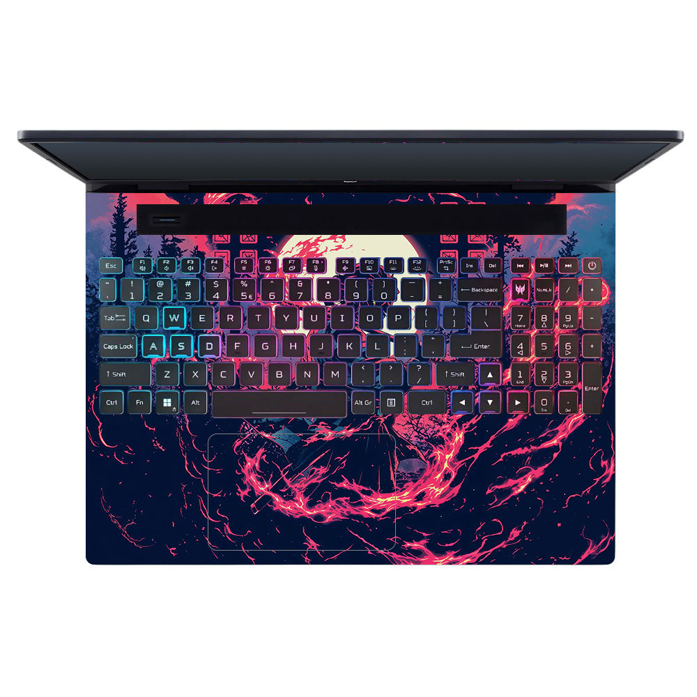 Tanjiro's Flame of Ember Acer Predator Helios Neo 16 N22Q22 Laptop Skin