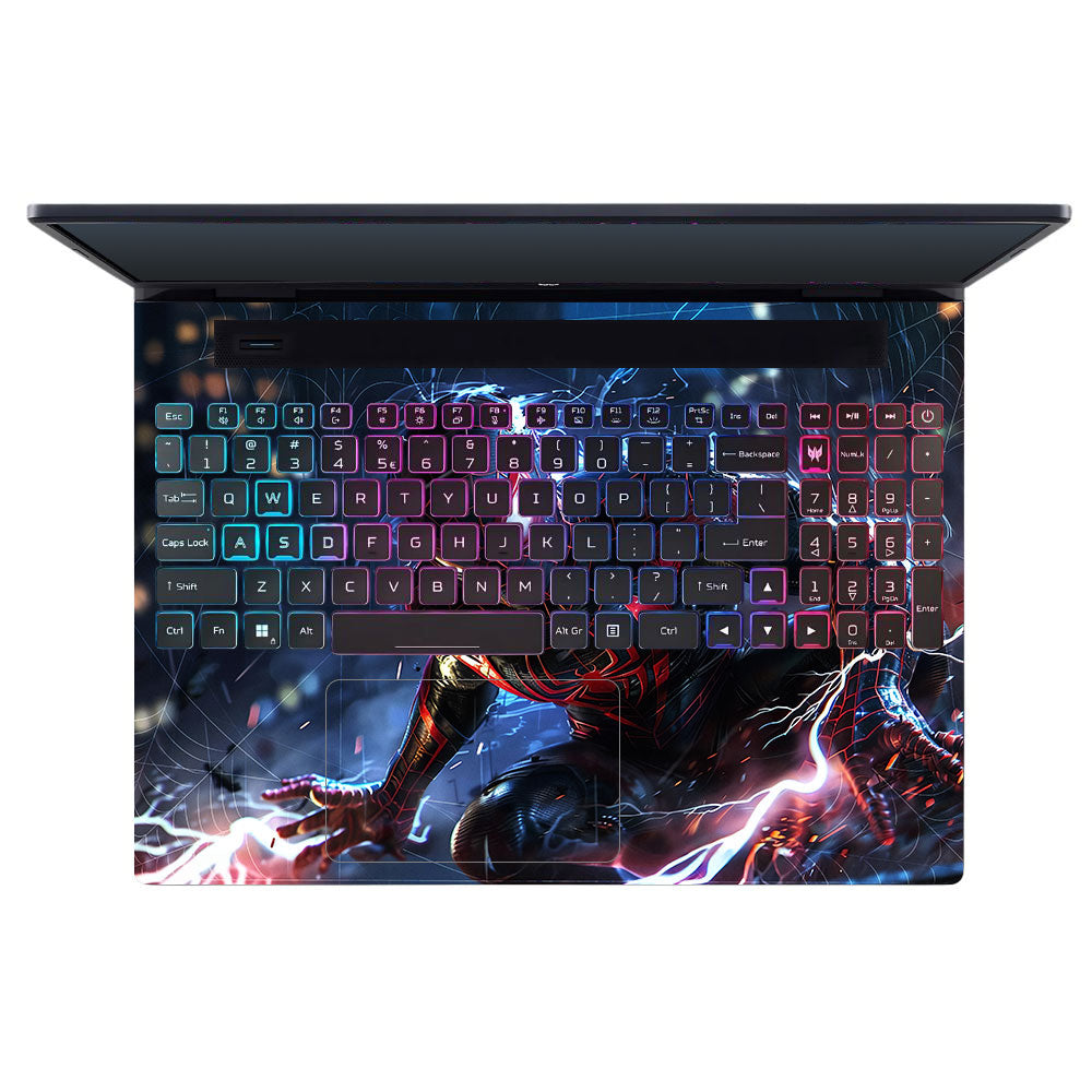 Miles Morales Shockwave Acer Predator Helios Neo 16 N22Q22B 3D Laptop Skin