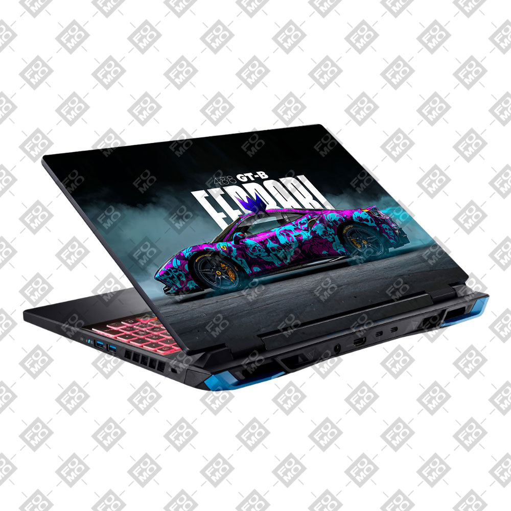 Psycho Drive Ferrari 488 Acer Predator Helios Neo 16 N22Q22 Laptop Skin