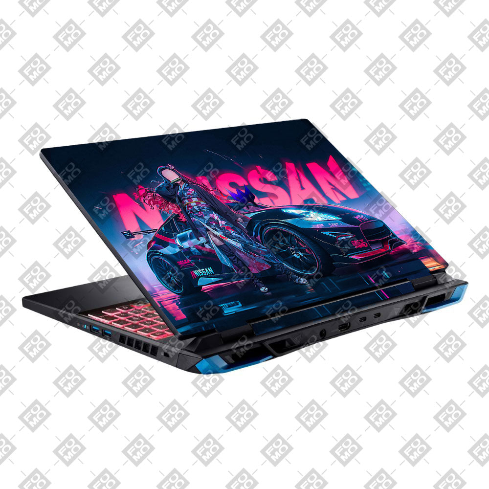 Neon Bloom Nezuko Racer Acer Predator Helios Neo 16 N22Q22 Laptop Skin