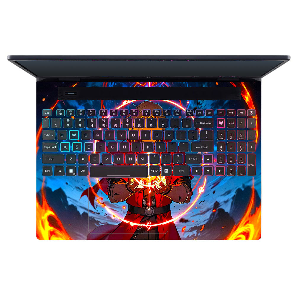Edward Elric Fullmetal Alchemist Acer Predator Helios Neo 16 N22Q22B Laptop Skin