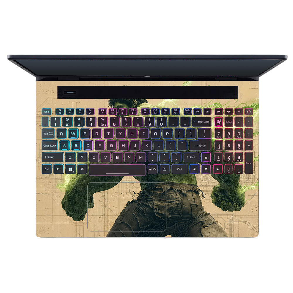 Hulk Unleashed Acer Predator Helios Neo 16 N22Q22B Laptop Skin