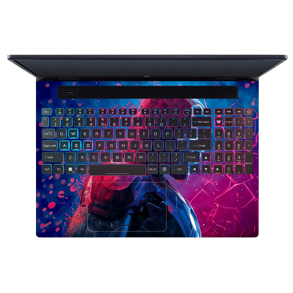 Iron Man Neon Tech Acer Predator Helios Neo 16 N22Q22B Laptop Skin