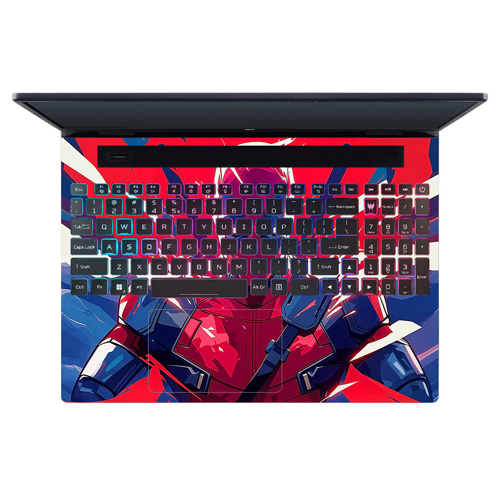 Deadpool Power Burst Acer Predator Helios Neo 16 N22Q22B 3D Laptop Skin