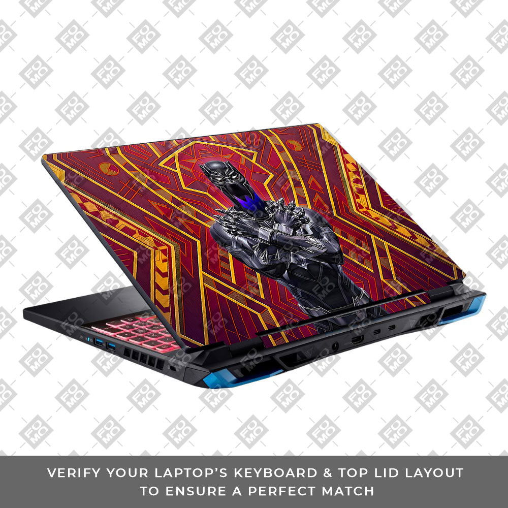 Wakanda Royal Power Acer Predator Helios Neo 16 N22Q22B 3D Laptop Skin