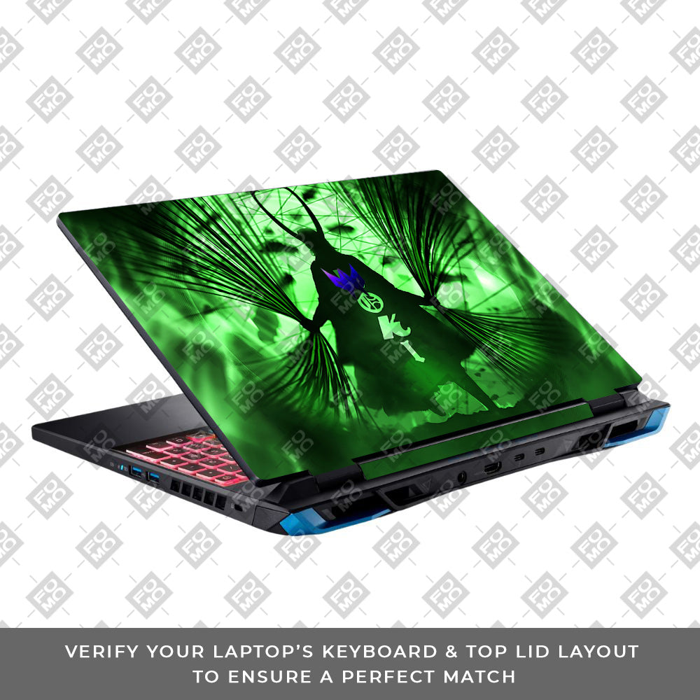 Loki's Green Aura Acer Predator Helios Neo 16 N22Q22B Laptop Skin