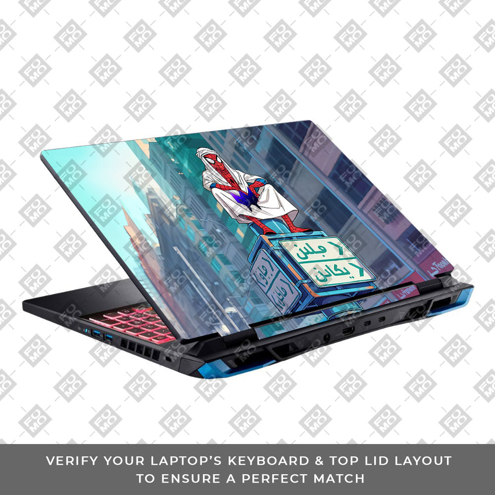 Arabian Spider Man Acer Predator Helios Neo 16 N22Q22B Laptop Skin