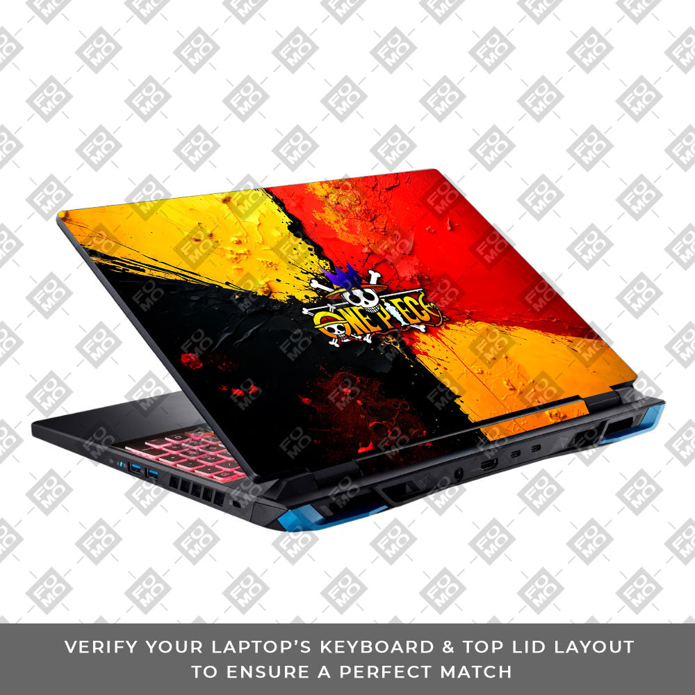 One Piece Paint Splash Acer Predator Helios Neo 16 N22Q22B Laptop Skin