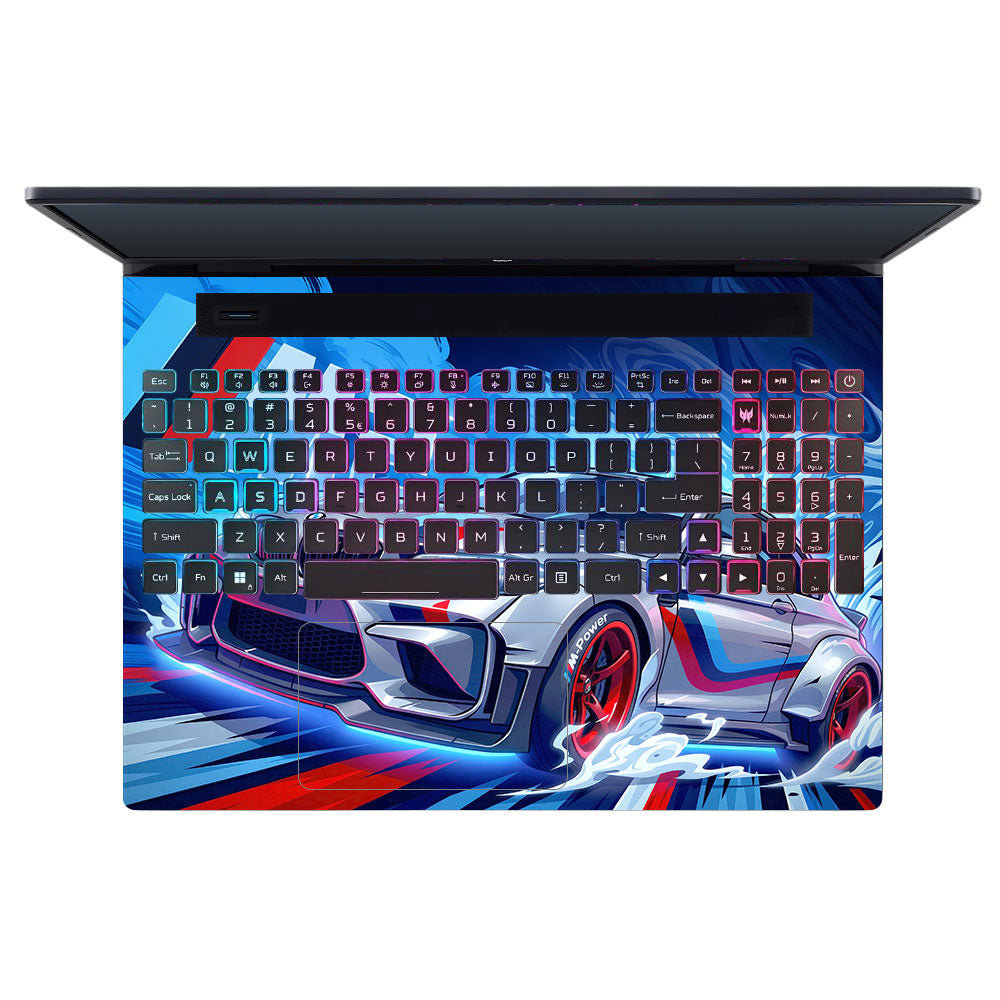 BMW M Performance Acer Predator Helios Neo 16 N22Q22B Laptop Skin