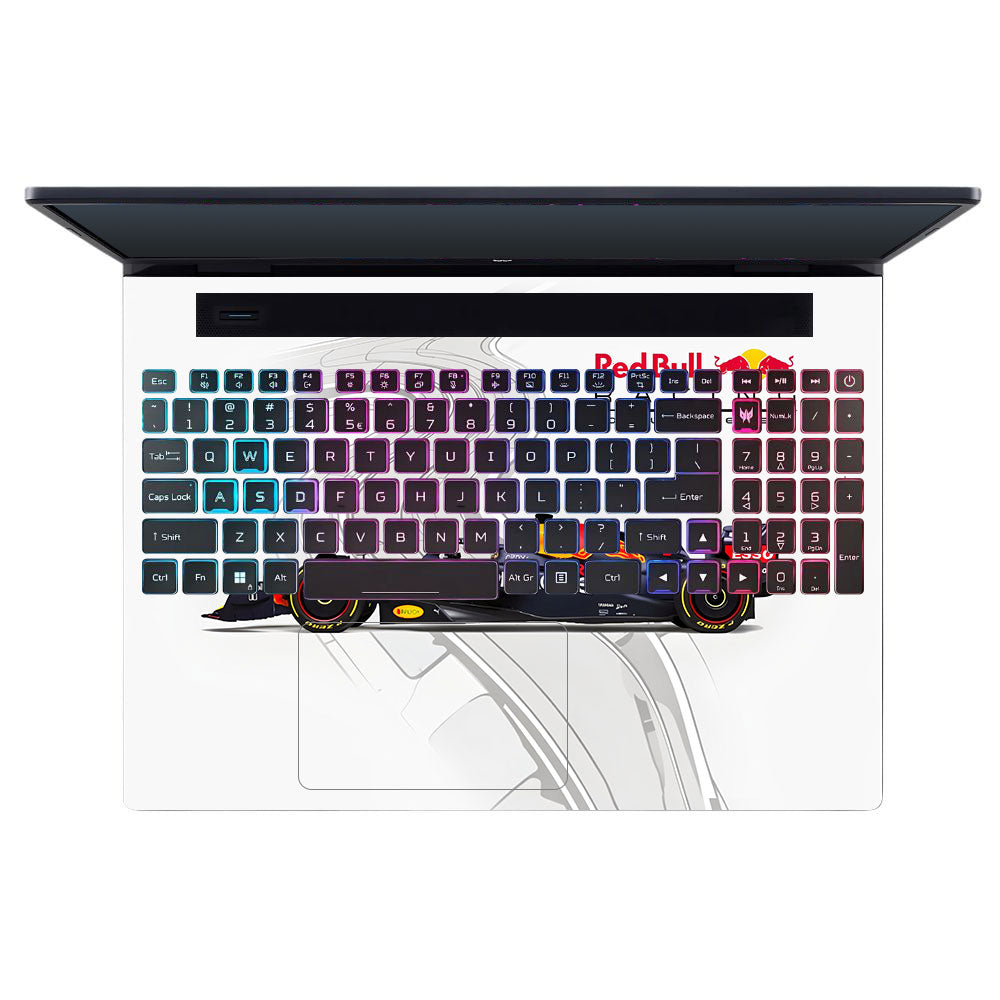 Red Bull Racing in Action Acer Predator Helios Neo 16 N22Q22B Laptop Skin