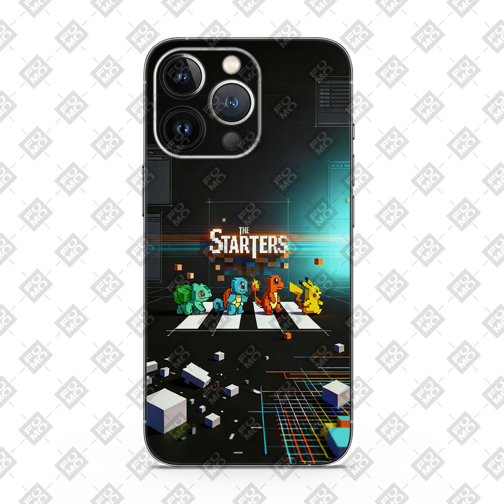 The Pokémon Starters Mobile Skin