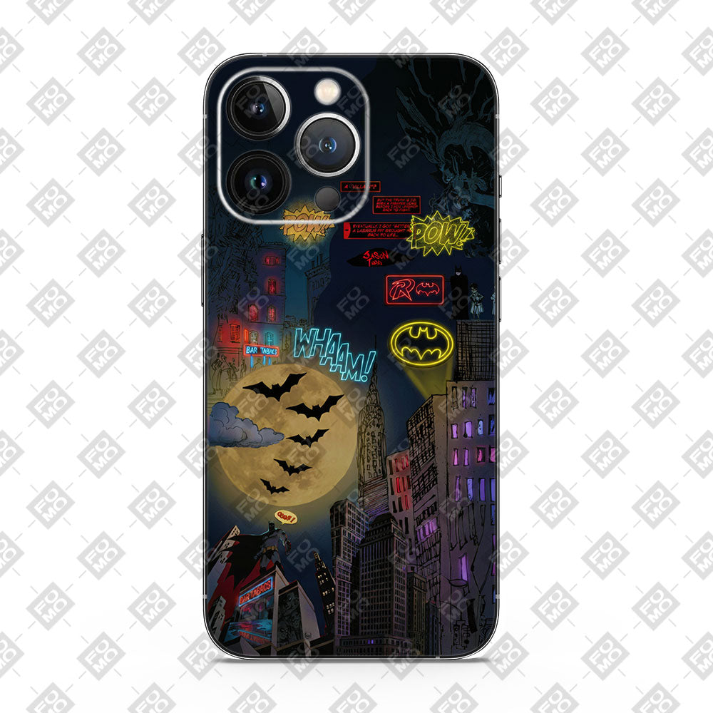 Batman City of Shadows 3D Comics Mobile Skin