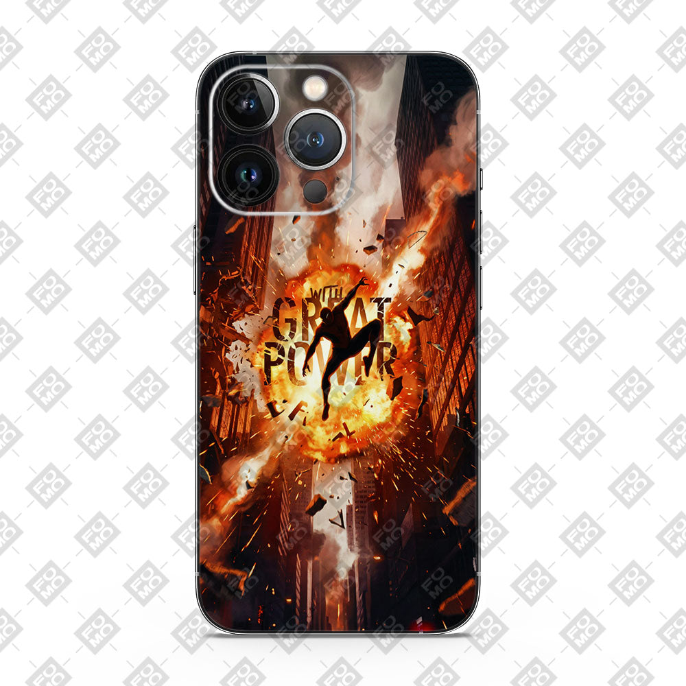 Spider-Man With Great Power Mobile Skin