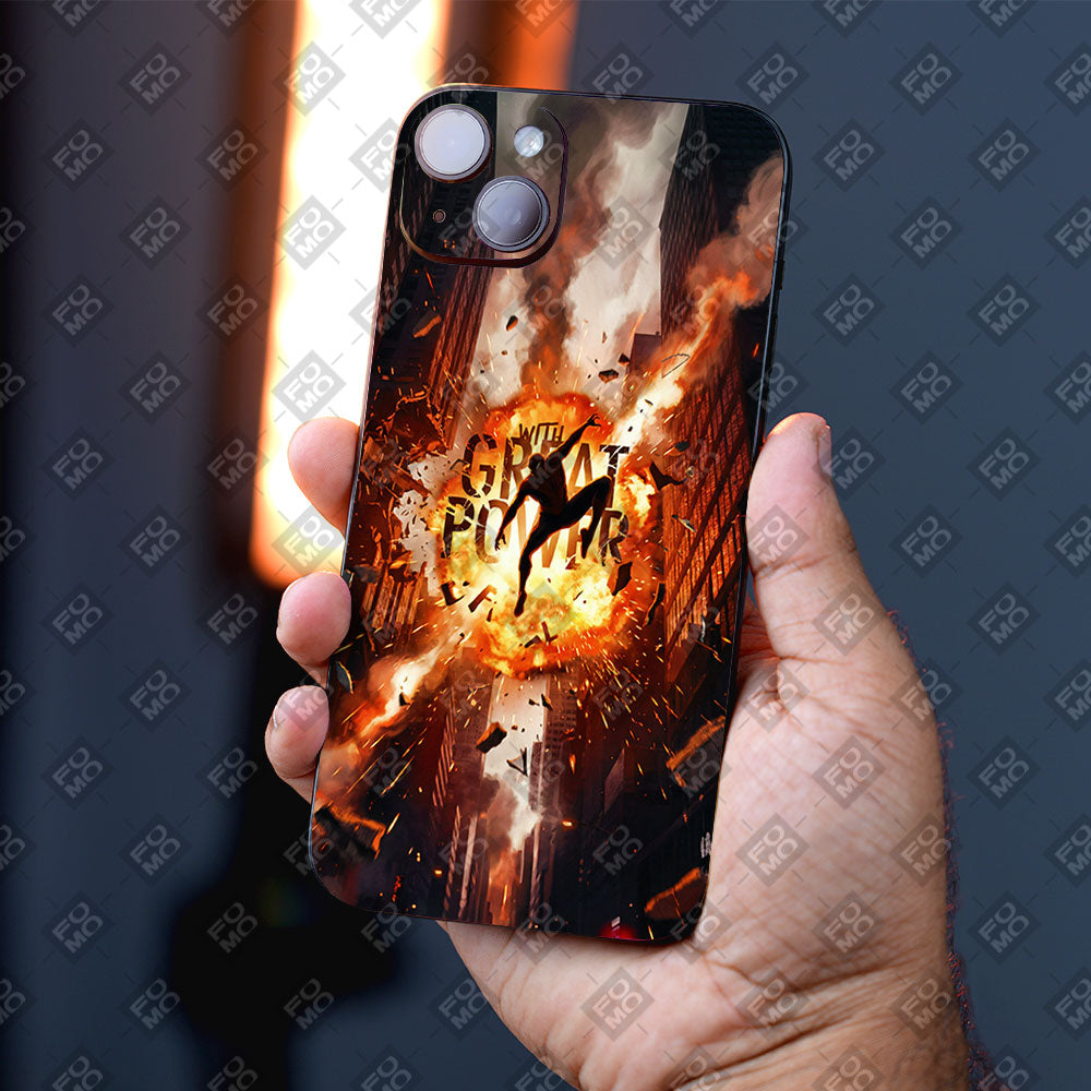 Spider-Man With Great Power Mobile Skin
